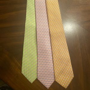 Lot of three sero silk ties